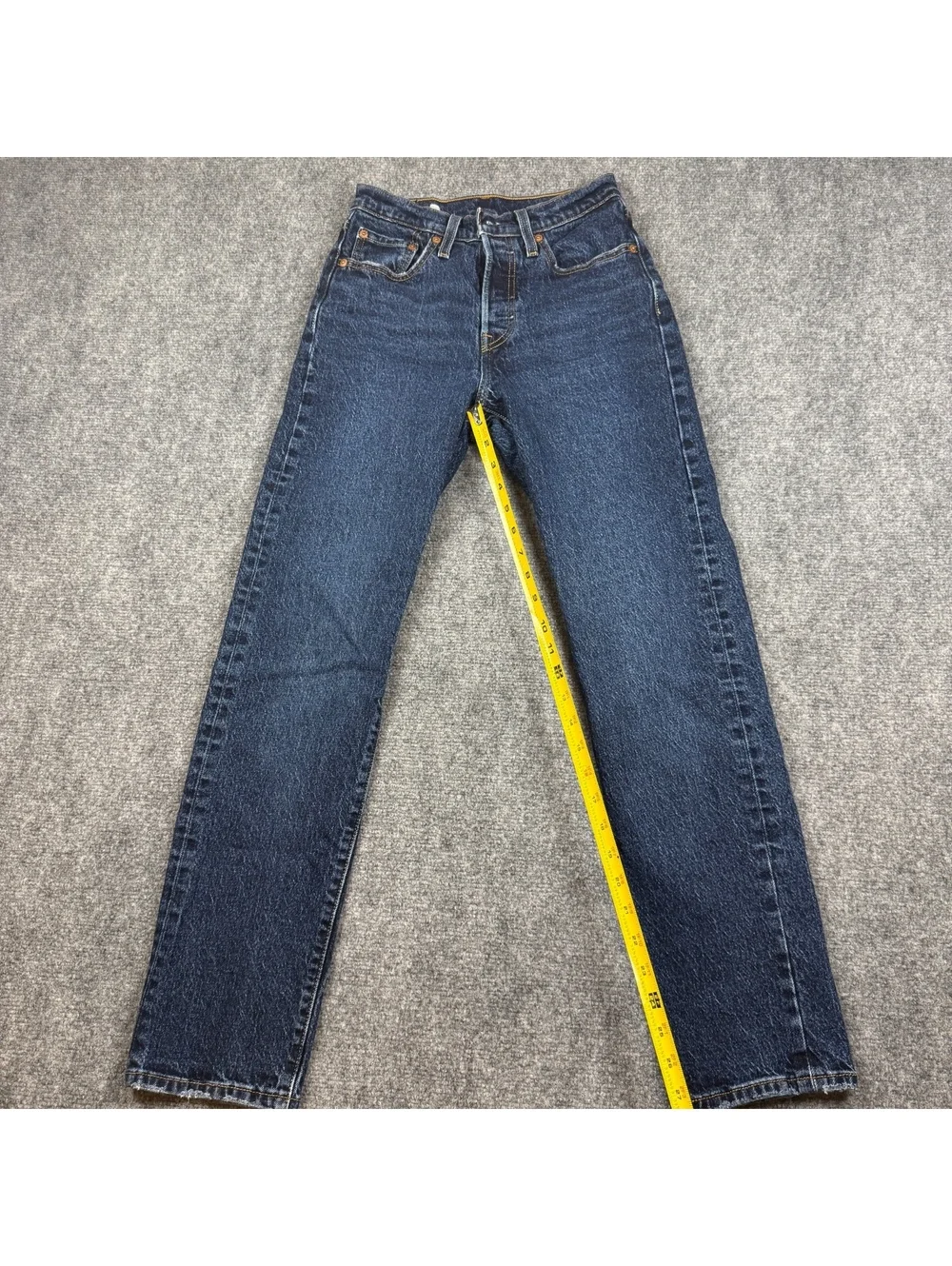 Levi's 501 Classic Blue Denim Jeans W24 L30